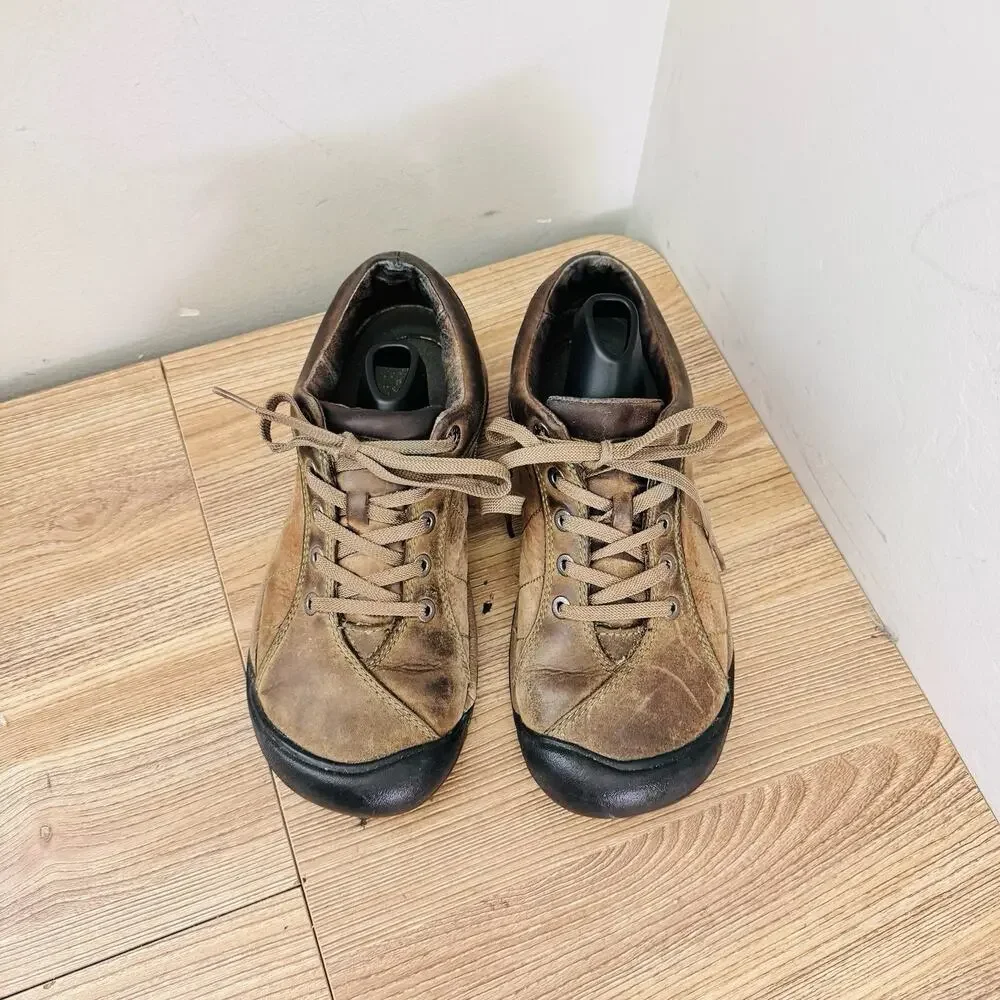 Keen Presidio shoes Brown Leather Women’s Size 8